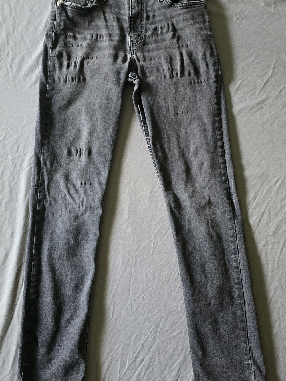 George Men's Slim Jeans in Faded Gray